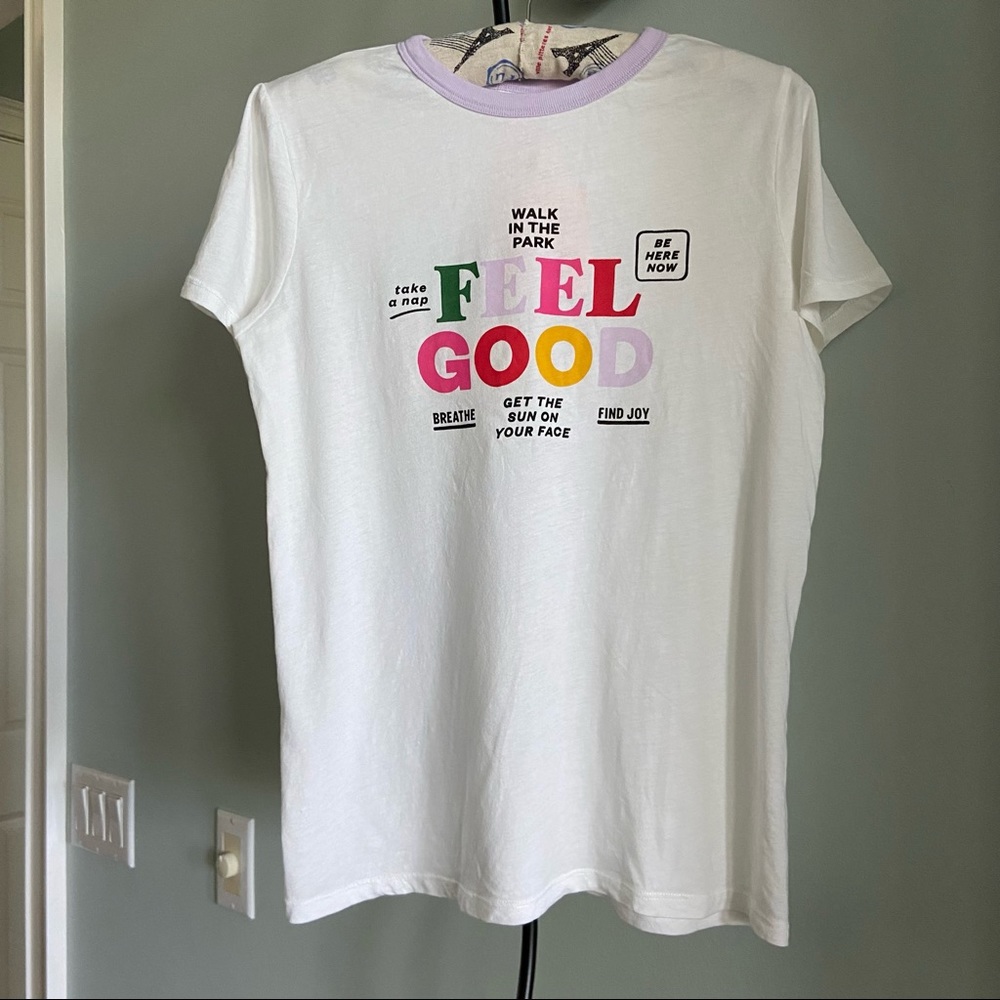BAN.DO
FEEL GOOD GRAPHIC RINGER TEE